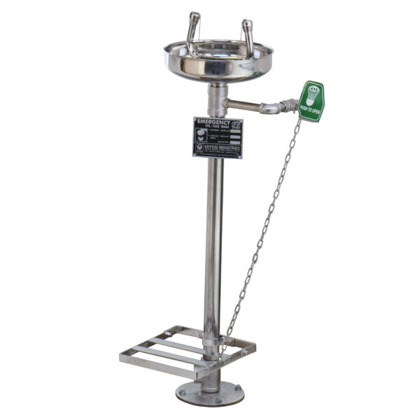 Emergency Eye/Face Wash Fountain with Pedal 4710SS